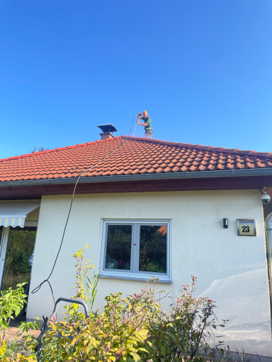 Dachreinigung Dachreinigung vor Dachbeschichtung